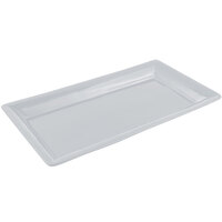 Bon Chef 5056 21" x 13" Pewter-Glo Cast Aluminum Full Size Food / Display Pan