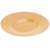 Bon Chef 2090 19" x 16" Ginger Sandstone Finish Cast Aluminum Wide Rim Platter