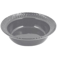 Bon Chef 2307 2.5 Qt. Smoke Gray Sandstone Finish Cast Aluminum Trellis Bowl