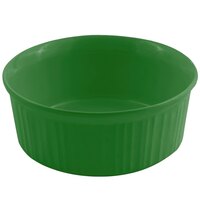 Bon Chef 5054 2.5 Qt. Calypso Green Sandstone Finish Cast Aluminum Casserole Dish