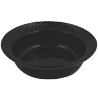 Bon Chef 2307 2.5 Qt. Black Speckled Sandstone Finish Cast Aluminum Trellis Bowl