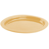 Bon Chef 5110 11" x 17" Ginger Sandstone Finish Cast Aluminum Oval Casserole Dish