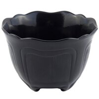 Bon Chef 9060 1.5 Qt. Black Sandstone Finish Cast Aluminum Garnish Bowl