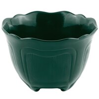 Bon Chef 9060 1.5 Qt. Hunter Green Sandstone Finish Cast Aluminum Garnish Bowl