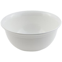 Bon Chef 9069 6 Qt. White Sandstone Finish Cast Aluminum Round Bowl