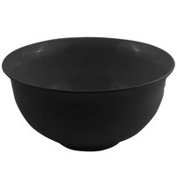 Bon Chef 9131 16 Qt. Black Sandstone Finish Cast Aluminum Tulip Bowl