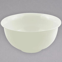 Bon Chef 9131 16 Qt. Ivory Sandstone Finish Cast Aluminum Tulip Bowl