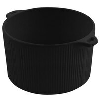 Bon Chef 9145 2 Qt. Black Speckled Sandstone Finish Cast Aluminum Pot with Bail Handle