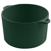 Bon Chef 9145 2 Qt. Hunter Green Sandstone Finish Cast Aluminum Pot with Bail Handle