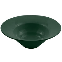 Bon Chef 9172 3 Qt. Hunter Green Sandstone Finish Cast Aluminum Wide Rim Bowl