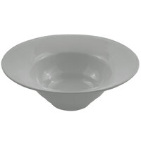 Bon Chef 9172 3 Qt. Platinum Gray Sandstone Finish Cast Aluminum Wide Rim Bowl