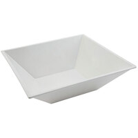 Bon Chef 9510 5 Qt. White Sandstone Finish Cast Aluminum Flared Bowl