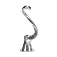 Globe XXHOOK-25SS Stainless Steel Spiral Dough Hook for SP25 25 Qt. Mixer