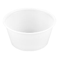 Solo P325N 3.25 oz. Translucent Polystyrene Souffle Cup / Portion Cup - 2,500/Case