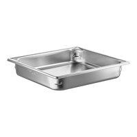 Vollrath 30122 Super Pan V® 2/3 Size 2 1/2" Deep Anti-Jam Stainless Steel Steam Table / Hotel Pan - 22 Gauge