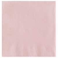 Choice Pink 2-Ply Customizable Beverage / Cocktail Napkin - 1000/Case