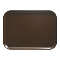 Cambro 2025116 20 3/4" x 25 9/16" Rectangular Brazil Brown Fiberglass Camtray - 6/Case