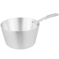 Vollrath 67305 Wear-Ever 5.5 Qt. Tapered Aluminum Sauce Pan with TriVent Chrome Plated Handle