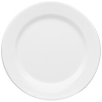 Elite Global Solutions D1175PL Merced 11 3/4" White Round Rim Plate - 6/Case