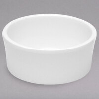 Elite Global Solutions DRAM Merced 4 oz. White Melamine Ramekin - 6/Case