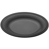 Elite Global Solutions M14RB Venetian Black 14" Round Beaded Edge Platter