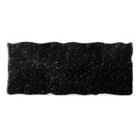 Elite Global Solutions QS2410 Fo Granite 23 3/4" x 10" Black Granite Rectangular Riser