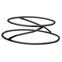 Elite Global Solutions SS5OV-RC Reversible 4 1/4" Oval Rubber Coated Steel Stand