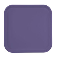 Cambro 1313551 13" x 13" (33 x 33 cm) Square Metric Grape Customizable Fiberglass Camtray - 12/Case