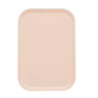 Cambro 1116106 10 7/8" x 15 7/8" Light Peach Customizable Insert for 1622 Fiberglass Camtray - 24/Case