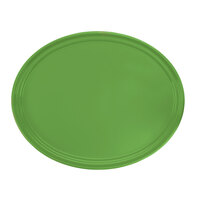 Cambro 2500113 19 1/4" x 24" Oval Lime-ade Fiberglass Camtray - 6/Case