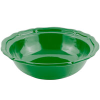 Bon Chef 9054 Queen Anne 10 Qt. Calypso Green Sandstone Finish Cast Aluminum Salad Bowl