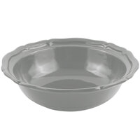 Bon Chef 9054 Queen Anne 10 Qt. Platinum Gray Sandstone Finish Cast Aluminum Salad Bowl