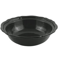 Bon Chef 9054 Queen Anne 10 Qt. Black Speckled Sandstone Finish Cast Aluminum Salad Bowl