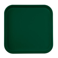 Cambro 1313119 13" x 13" (33 x 33 cm) Square Metric Sherwood Green Customizable Fiberglass Camtray - 12/Case