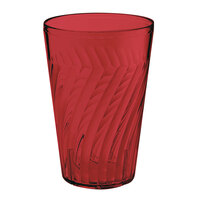 GET 2224-1-R Tahiti 24 oz. Red Customizable SAN Plastic Tumbler - 72/Case