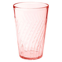 GET 2216-1-R Tahiti 16 oz. Red Customizable SAN Plastic Tumbler - 72/Case