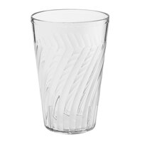 GET 2224-1-CL Tahiti 24 oz. Clear Customizable SAN Plastic Tumbler - 72/Case