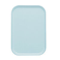 Cambro 1116177 10 7/8" x 15 7/8" Sky Blue Customizable Insert for 1622 Fiberglass Camtray - 24/Case