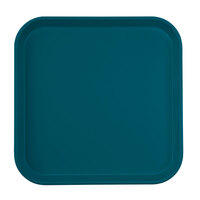 Cambro 1313401 13" x 13" (33 x 33 cm) Square Metric Slate Blue Customizable Fiberglass Camtray - 12/Case