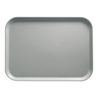 Cambro 57199 4 15/16" x 6 15/16" Rectangular Taupe Customizable Fiberglass Camtray - 12/Case