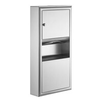 Bobrick B-3699 ClassicSeries Surface Mounted Paper Towel Dispenser / Waste Receptacle