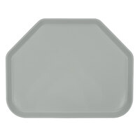 Cambro 1422TR199 14" x 22" Trapezoid Taupe Customizable Fiberglass Camtray - 12/Case