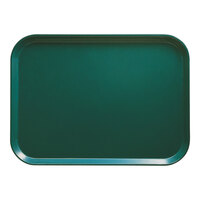 Cambro 3853414 14 3/4" x 20 7/8" (37,5 x 53 cm) Rectangular Metric Teal Fiberglass Camtray - 12/Case