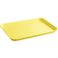 Cambro 1318MT145 13" x 18" Yellow Fiberglass Market Tray