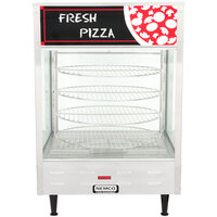 Nemco 6452 Single Door Rotating 4-Tier Pizza Merchandiser with 18" Racks - 120V