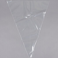 Ateco 465 18" Clear Dual-Color Striping Pastry Bag - 10/Pack