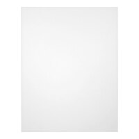H. Risch, Inc. 8 1/2" x 11" Clear Vinyl Sheet Protector - 50/Pack