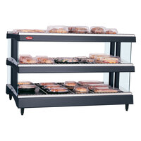 Hatco GR3SDH-33D Glo-Ray 33" Horizontal Double Shelf Heated Glass Merchandising Warmer - 2210W