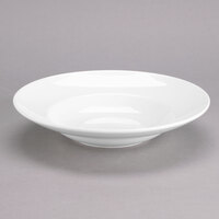 Tuxton AMU-063 Modena AlumaTux Pearl White (European White) 10.5 oz. China Pasta / Soup Bowl - 12/Case