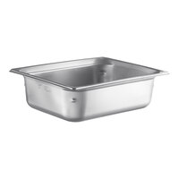 Vollrath 90242 Super Pan 3® 1/2 Size 4" Deep Anti-Jam Stainless Steel Steam Table / Hotel Pan - 22 Gauge